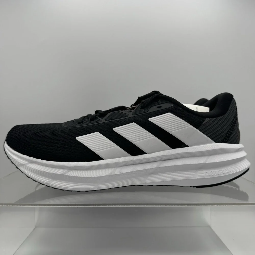 Brand New Adidas Galaxy 7 Black White Carbon ID8760 Sneakers Men's Size 12.5